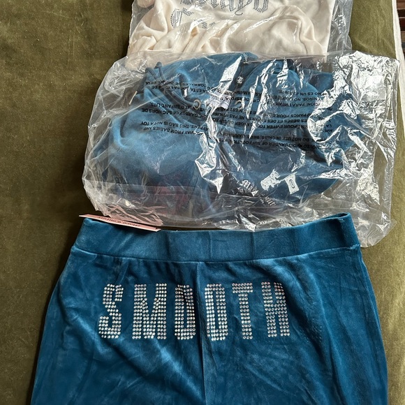 Limited Juicy Couture Kraft Mayo Velour Track Jacket - Picture 4 of 4